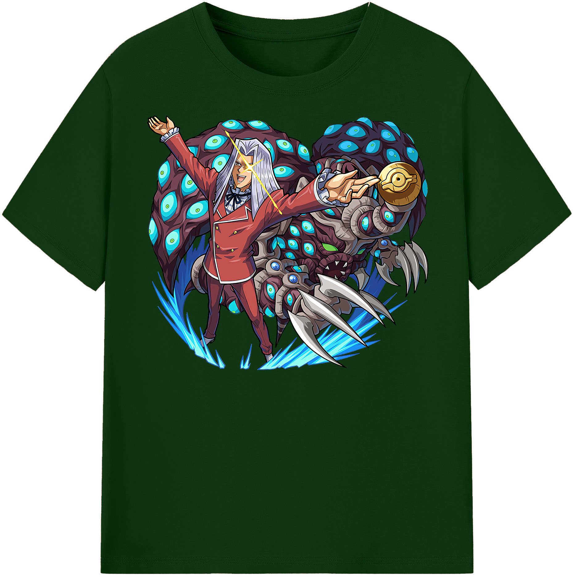 （画像用） 遊☆戯☆王 Yu-Gi-Oh! 綿100％半袖Tシャツ（フロントプリント）